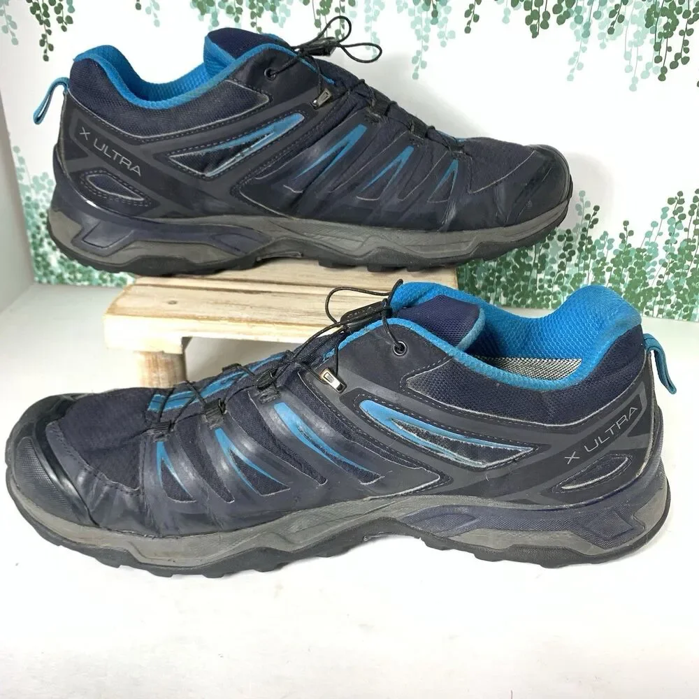 Salomon X Ultra 3 GTX Mens Size 12.5 Hiking Running Shoes Goretex Waterproof